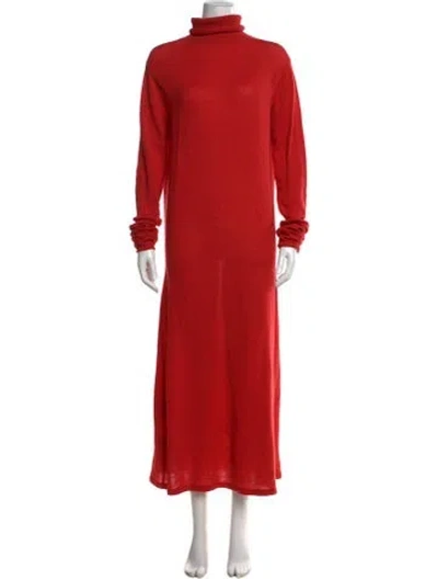 Pre-owned The Elder Statesman Cashmere Long Dress In Multi