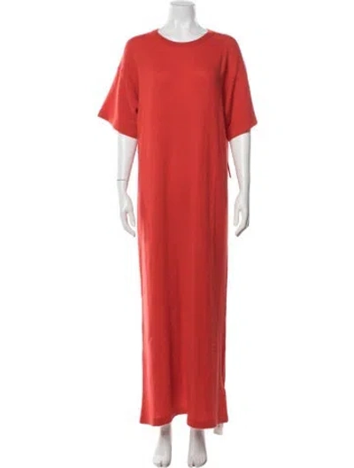 Pre-owned The Elder Statesman Cashmere Long Dress W/ Tags In Green