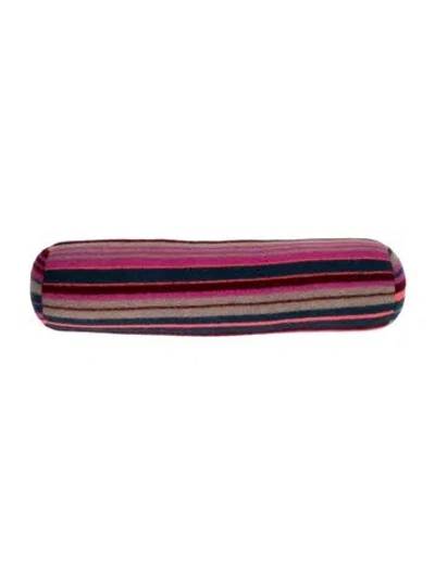 Pre-owned The Elder Statesman Cashmere Lumbar Pillow