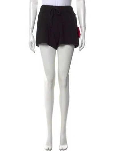Pre-owned The Elder Statesman Cashmere Mini Shorts W/ Tags In Black