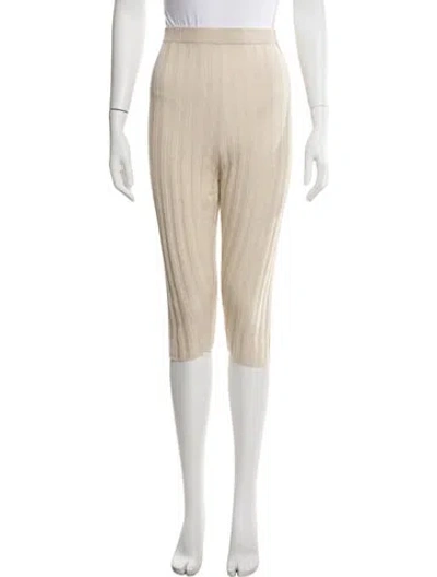 Pre-owned The Elder Statesman Cashmere Pajamas In Neutral