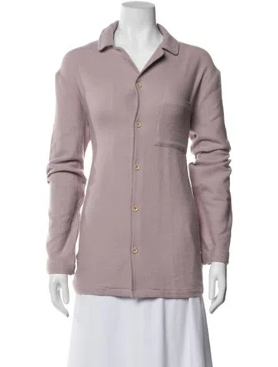 Pre-owned The Elder Statesman Cashmere Pajamas W/ Tags In Purple