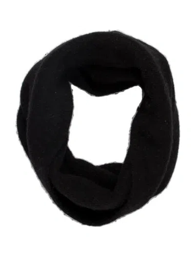 Pre-owned The Elder Statesman Cashmere Scarf In Black