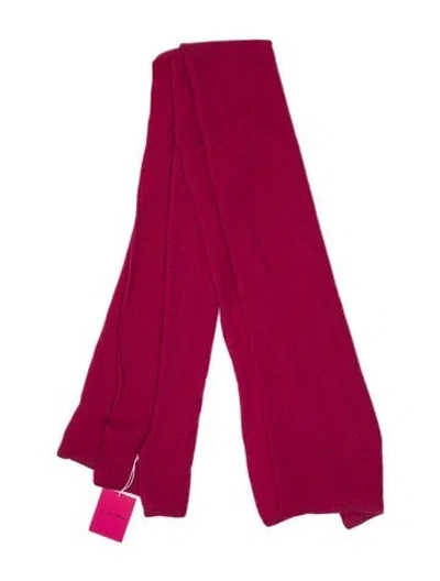 Pre-owned The Elder Statesman Cashmere Scarf In Pink