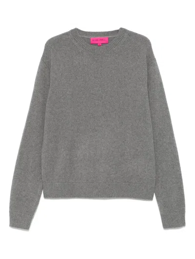The Elder Statesman Klassischer Kaschmirpullover In Gray