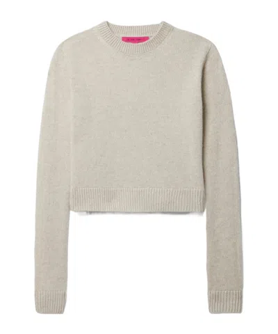 The Elder Statesman Cashmere Sweater In Gray