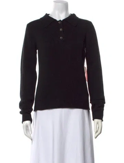 Pre-owned The Elder Statesman Cashmere Sweater W/ Tags In Black