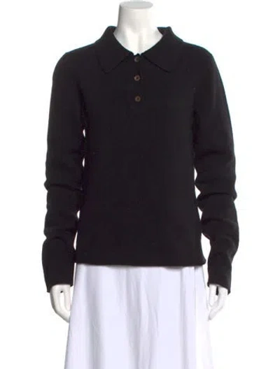 Pre-owned The Elder Statesman Cashmere Sweater W/ Tags In Black