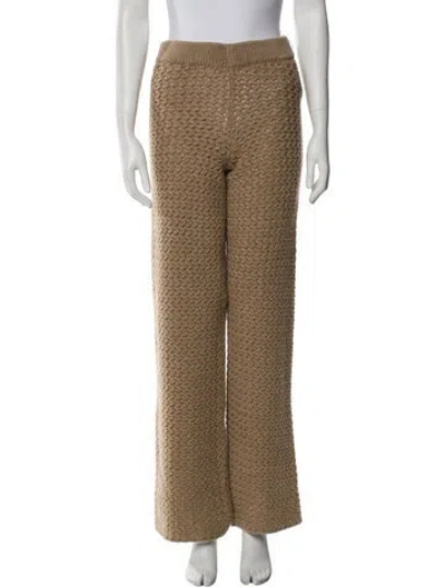 Pre-owned The Elder Statesman Cashmere Sweatpants W/ Tags In Neutral