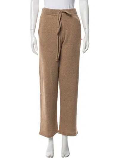 Pre-owned The Elder Statesman Cashmere Sweatpants W/ Tags In Neutral