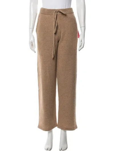 Pre-owned The Elder Statesman Cashmere Sweatpants W/ Tags In Neutral