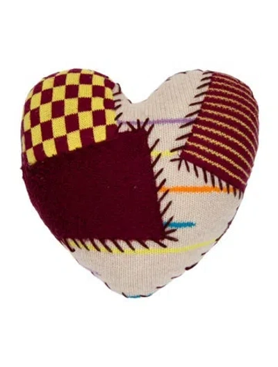 Pre-owned The Elder Statesman Cashmere Throw Pillow