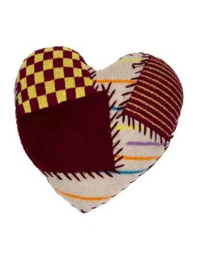 Pre-owned The Elder Statesman Cashmere Throw Pillow