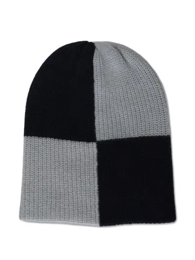 The Elder Statesman Checked Watchman Beanie Hat In Multi