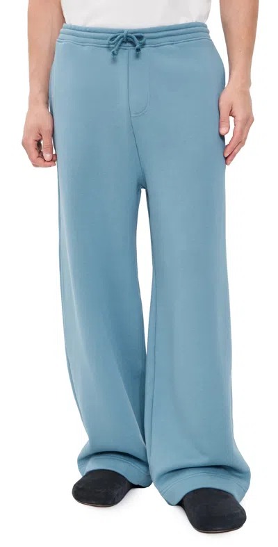 The Elder Statesman Coastal Joggers Bayou Blue