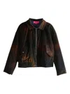 The Elder Statesman Corduroy Jacket In Multi