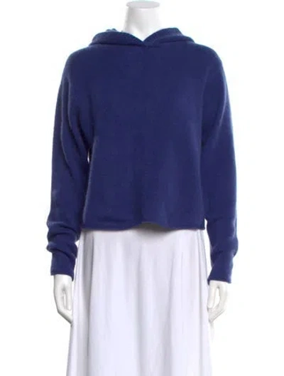 Pre-owned The Elder Statesman Crew Neck Sweater W/ Tags In Blue