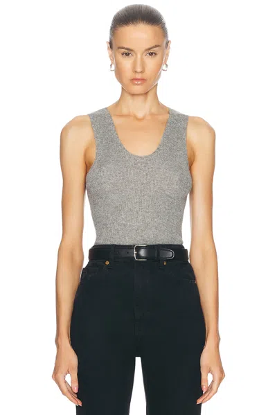 THE ELDER STATESMAN DELICASH KNIT TANK TOP