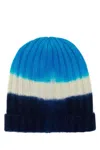 The Elder Statesman Cuffia In Cashmere Multicolor Uomo In Multicoloured