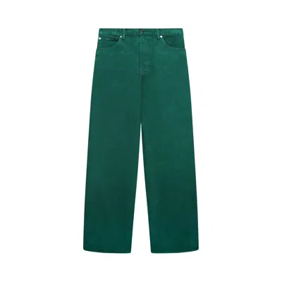 Pre-owned The Elder Statesman Hunter Baggy Jean 'cypress' | Tan | Men's Size 32 In Brown