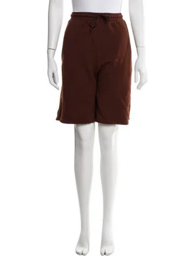 Pre-owned The Elder Statesman Knee-length Shorts W/ Tags In Brown