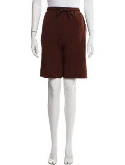 Pre-owned The Elder Statesman Knee-length Shorts W/ Tags In Brown