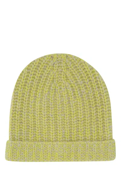The Elder Statesman Luxury Cashmere Beanie Hat In Multicoloured
