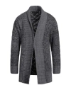 The Elder Statesman Man Cardigan Grey Size L Cashmere In Gray