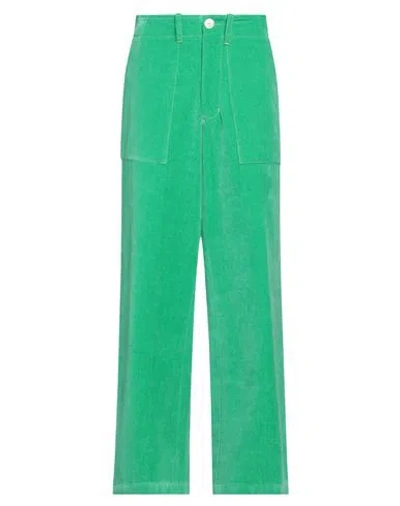 The Elder Statesman Man Pants Green Size 28 Cotton