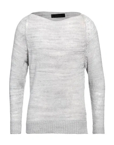 The Elder Statesman Man Sweater Light Grey Size M Cashmere