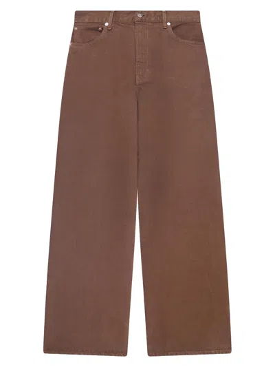 The Elder Statesman Men's Hunter Baggy Jeans In Multi