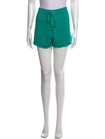 Pre-owned The Elder Statesman Mini Shorts W/ Tags In Green