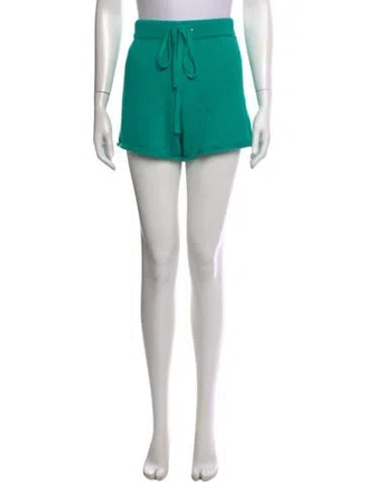 Pre-owned The Elder Statesman Mini Shorts W/ Tags In Green