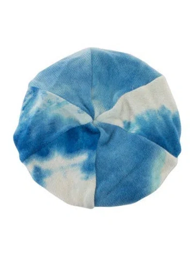 Pre-owned The Elder Statesman Mordechai Cloud Beret W/tags In Blue