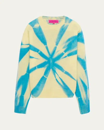 The Elder Statesman Mythic Tranquility Tie-dye Cashmere Sweater