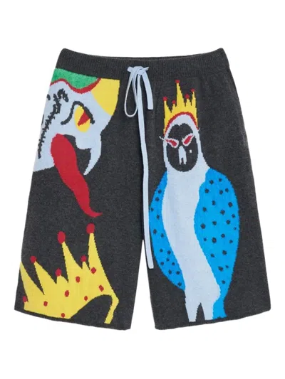 THE ELDER STATESMAN MYTHICAL CREATURES SHORTS