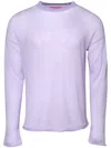The Elder Statesman Nimbus Sweatshirt In Purple