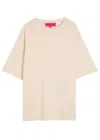 The Elder Statesman Nora Knit T-shirt In Neutral