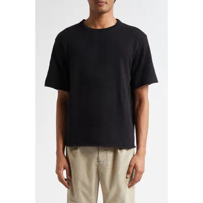 The Elder Statesman Nora Lite Short Sleeve T-shirt In Black