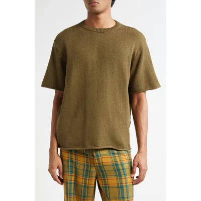 The Elder Statesman Nora Lite Short Sleeve T-shirt In Green