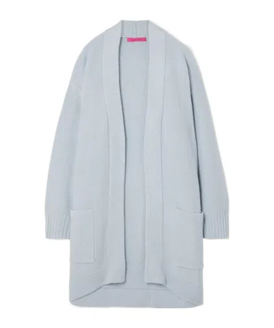 The Elder Statesman Oversized Cardigan In Gray