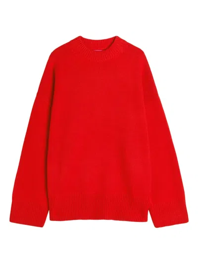 The Elder Statesman Pali Crew-neck Sneakers In Red