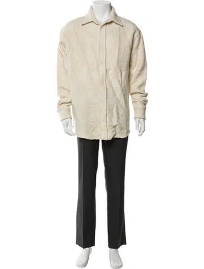 Pre-owned The Elder Statesman Parka In Yellow