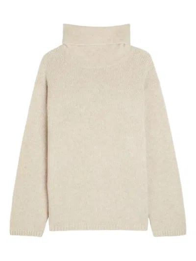 The Elder Statesman Roll-neck Cashmere Jumper In Neutral