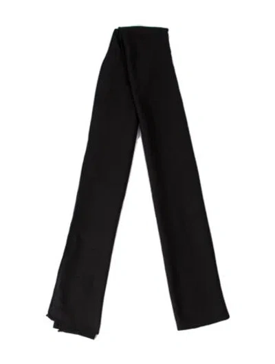 Pre-owned The Elder Statesman Shawl In Black