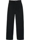 The Elder Statesman Hose Mit Geradem Bein In Schwarz