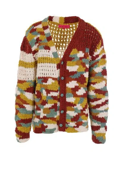 The Elder Statesman Sweaters In Multicolour