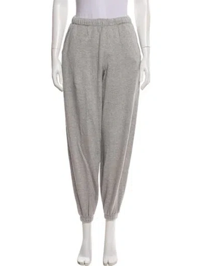 Pre-owned The Elder Statesman Sweatpants In Gray
