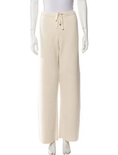 Pre-owned The Elder Statesman Sweatpants W/ Tags In Neutral