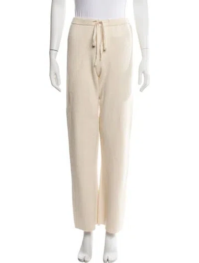 Pre-owned The Elder Statesman Sweatpants W/ Tags In Neutral